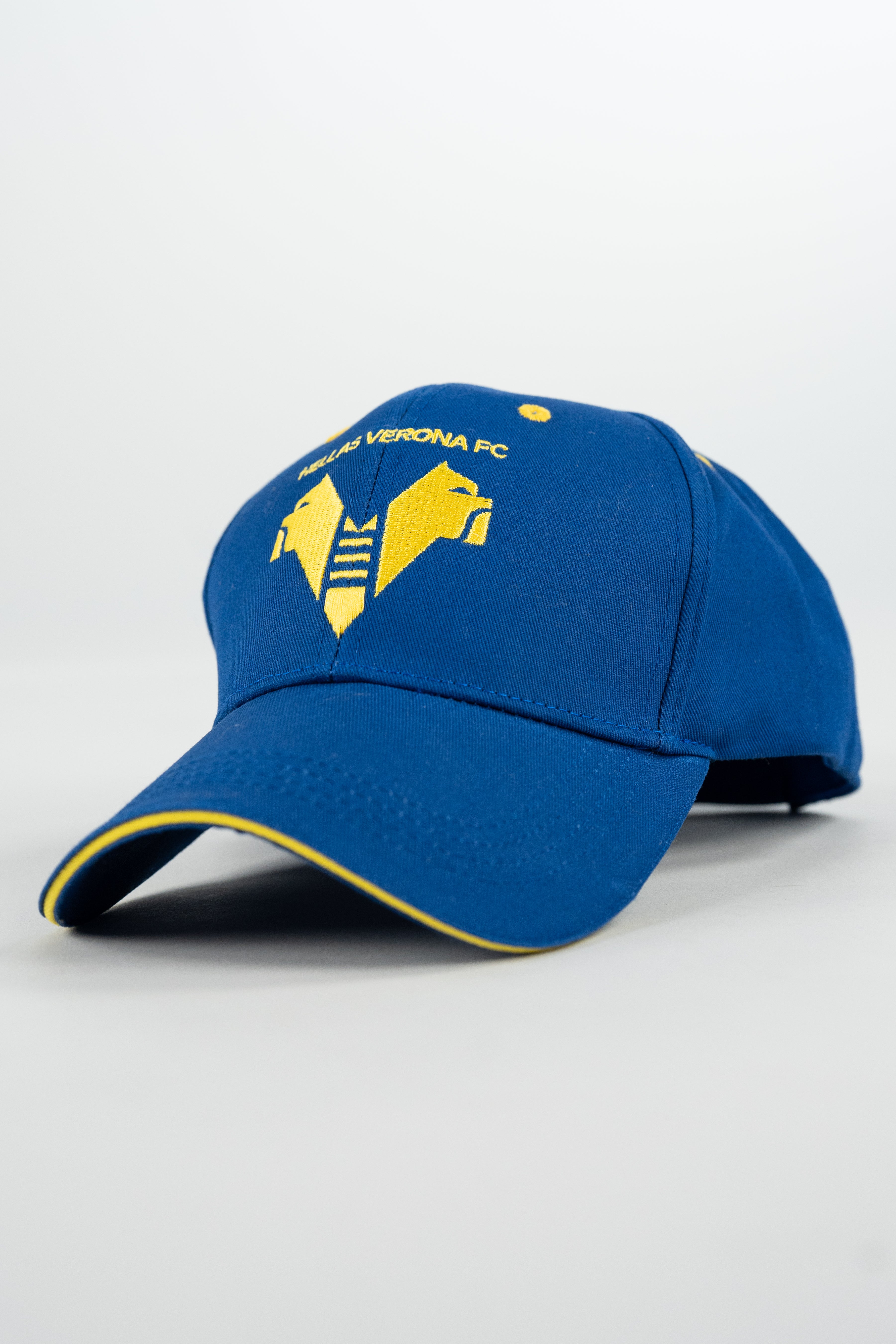 Hellas Verona Royal Logo Yellow Cap