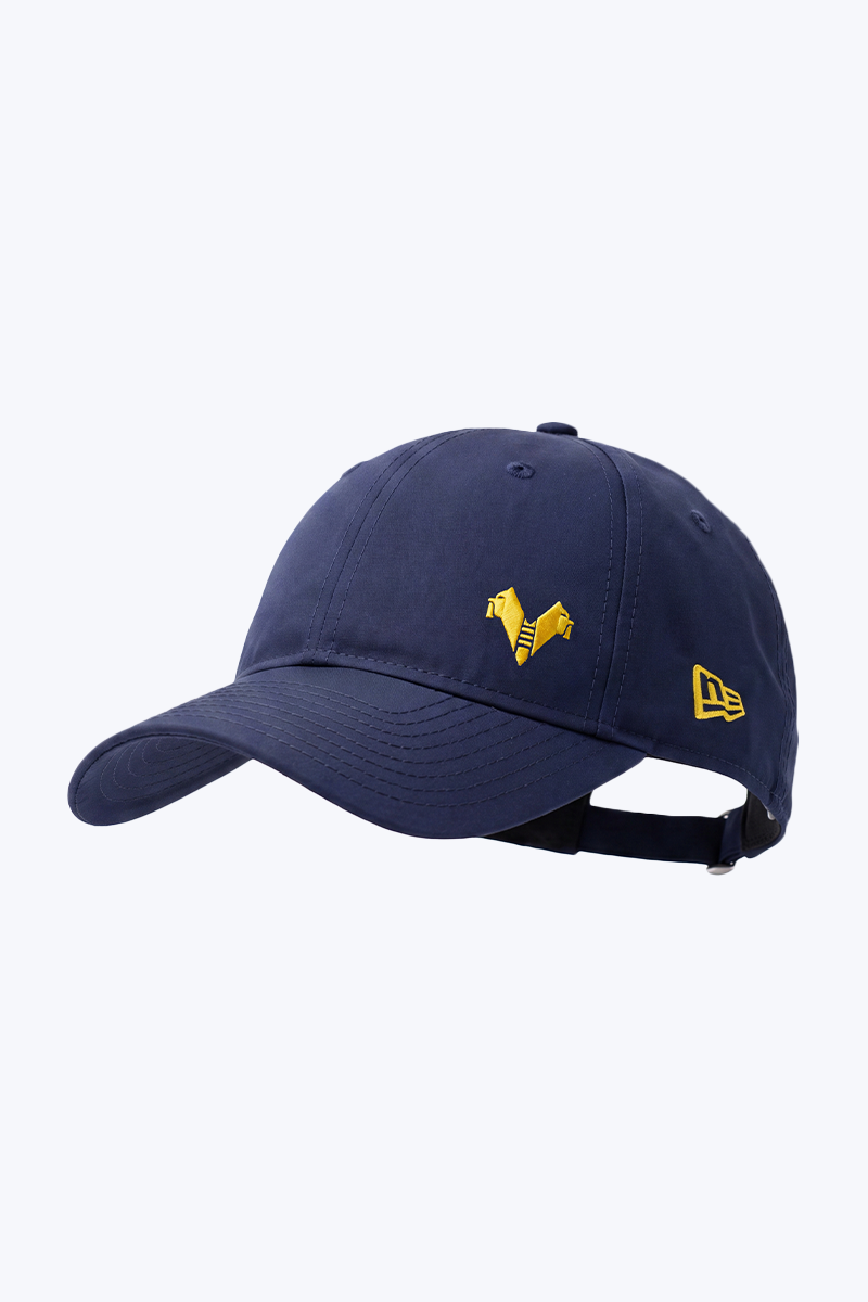 New Era cap blu con mini ricamo
