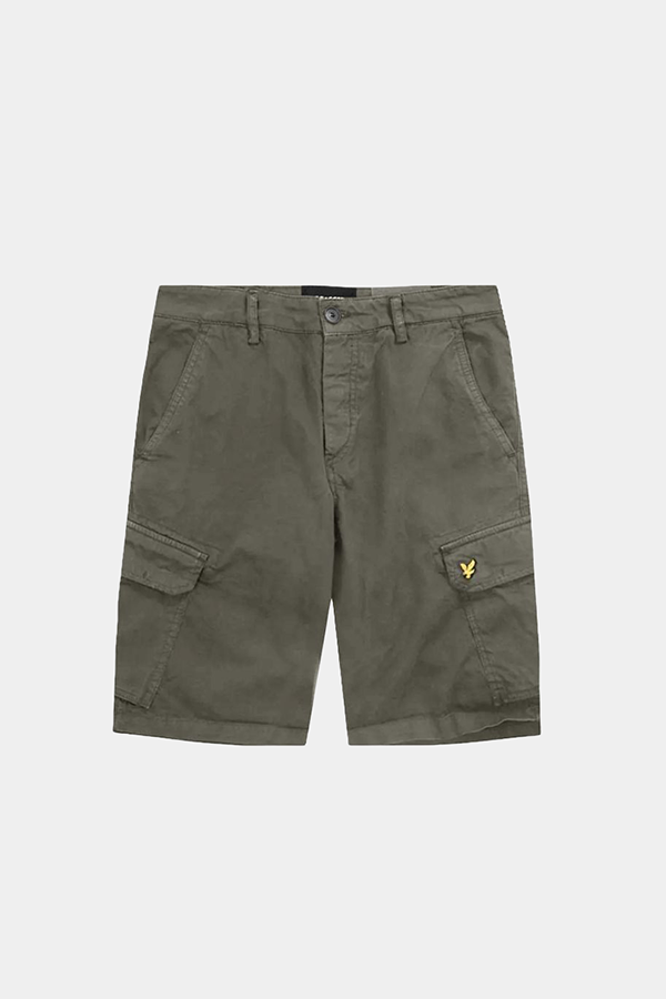 Pantaloncini cargo salvia