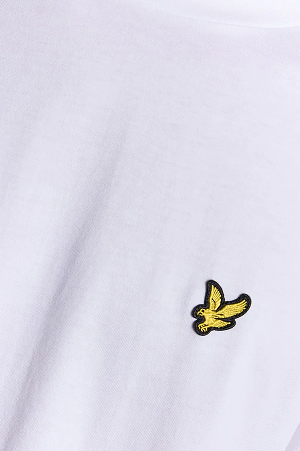 Maglietta manica corta in cotone bianca