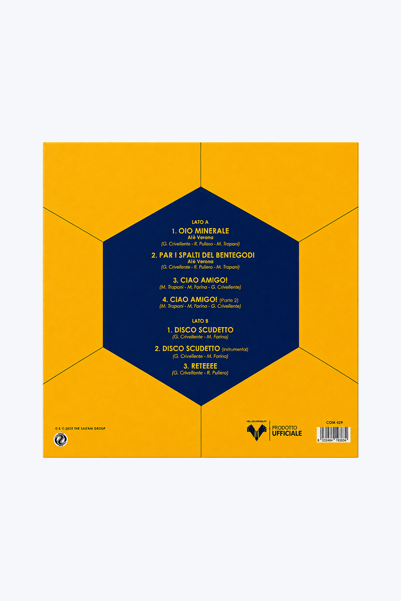 Hellas Verona Vinile 40esimo