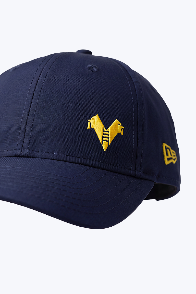 New Era cap blu con mini ricamo