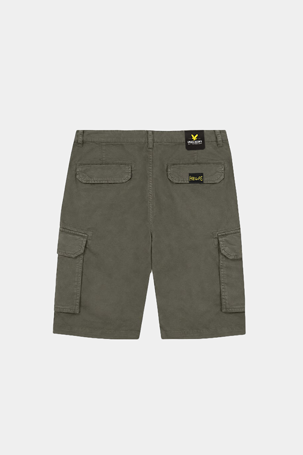 Pantaloncini cargo salvia