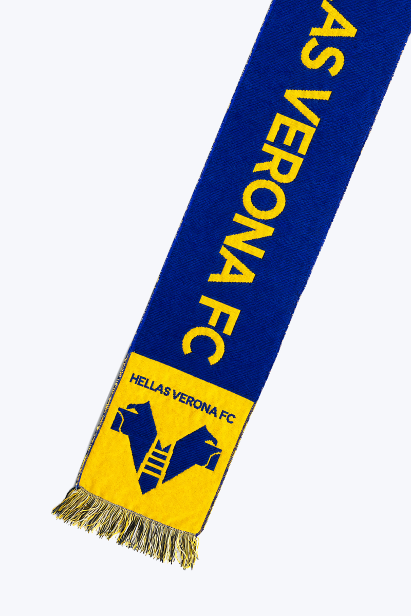 Hellas Verona Sciarpa jacquard Mastino Blu