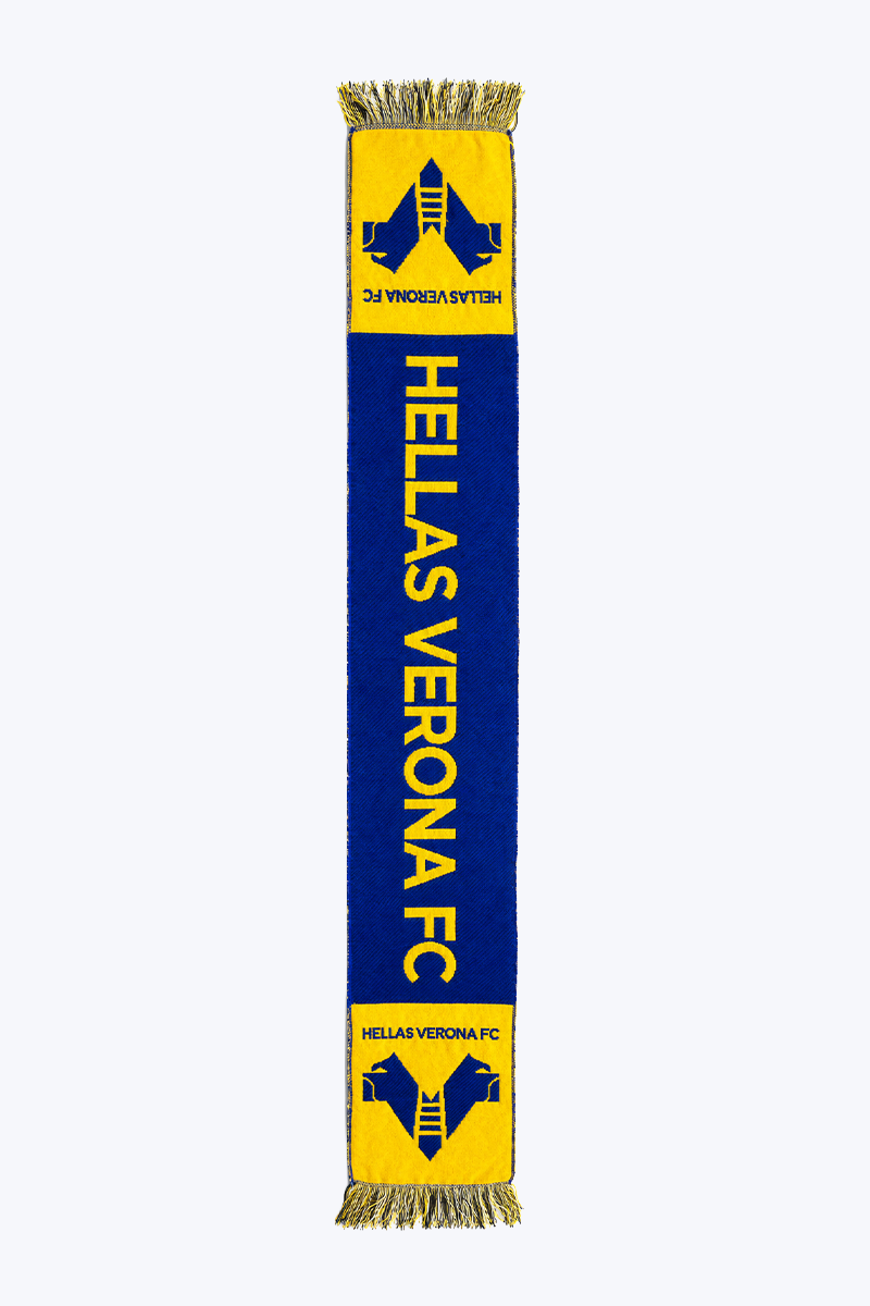 Hellas Verona Sciarpa jacquard Mastino Blu